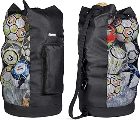 Soccer Mesh Equipment Ball Bag